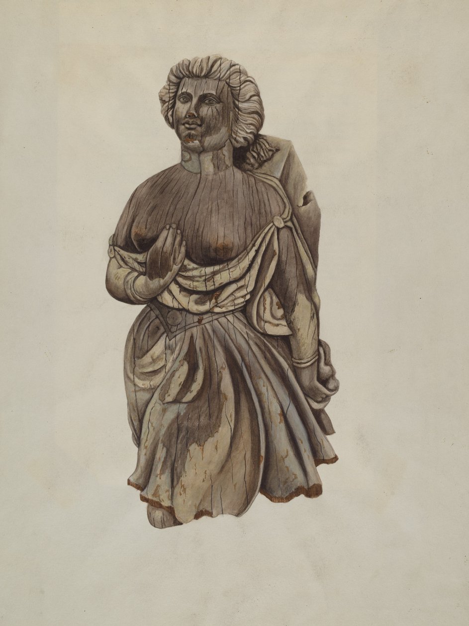Figüran Martha, c. 1938. by Mary E Humes