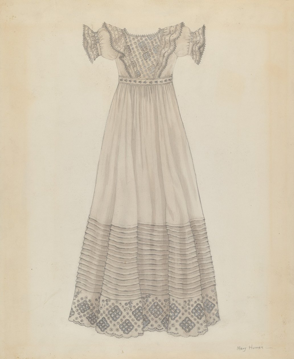 Bebek Elbisesi, c. 1936. by Mary E Humes
