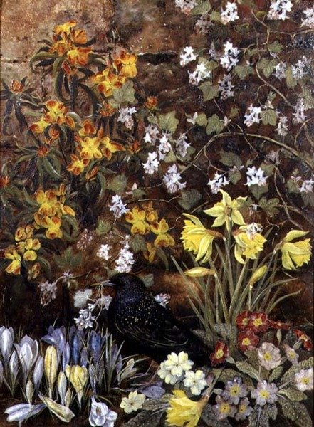 Bahar çiçekleri by Mary Ensor