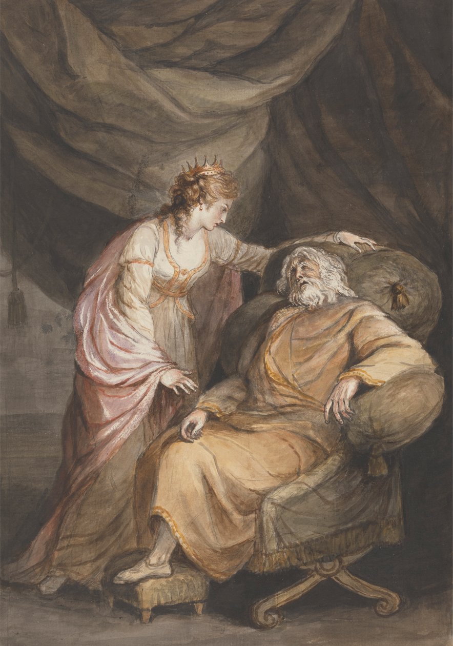 Lear ve Cordelia by Mary Hoare