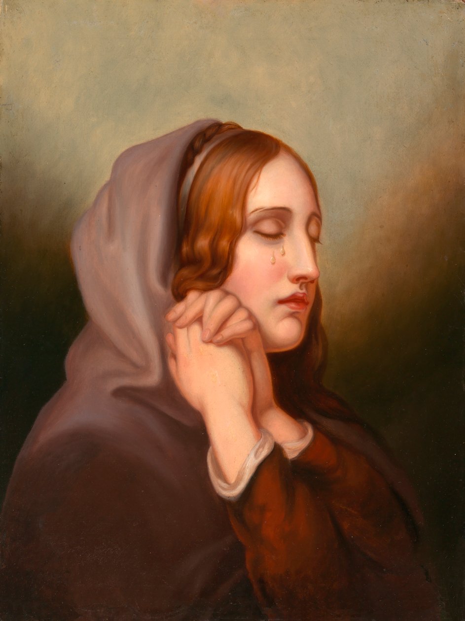 Kederin İncisi, 1855. by Mary Jane Peale