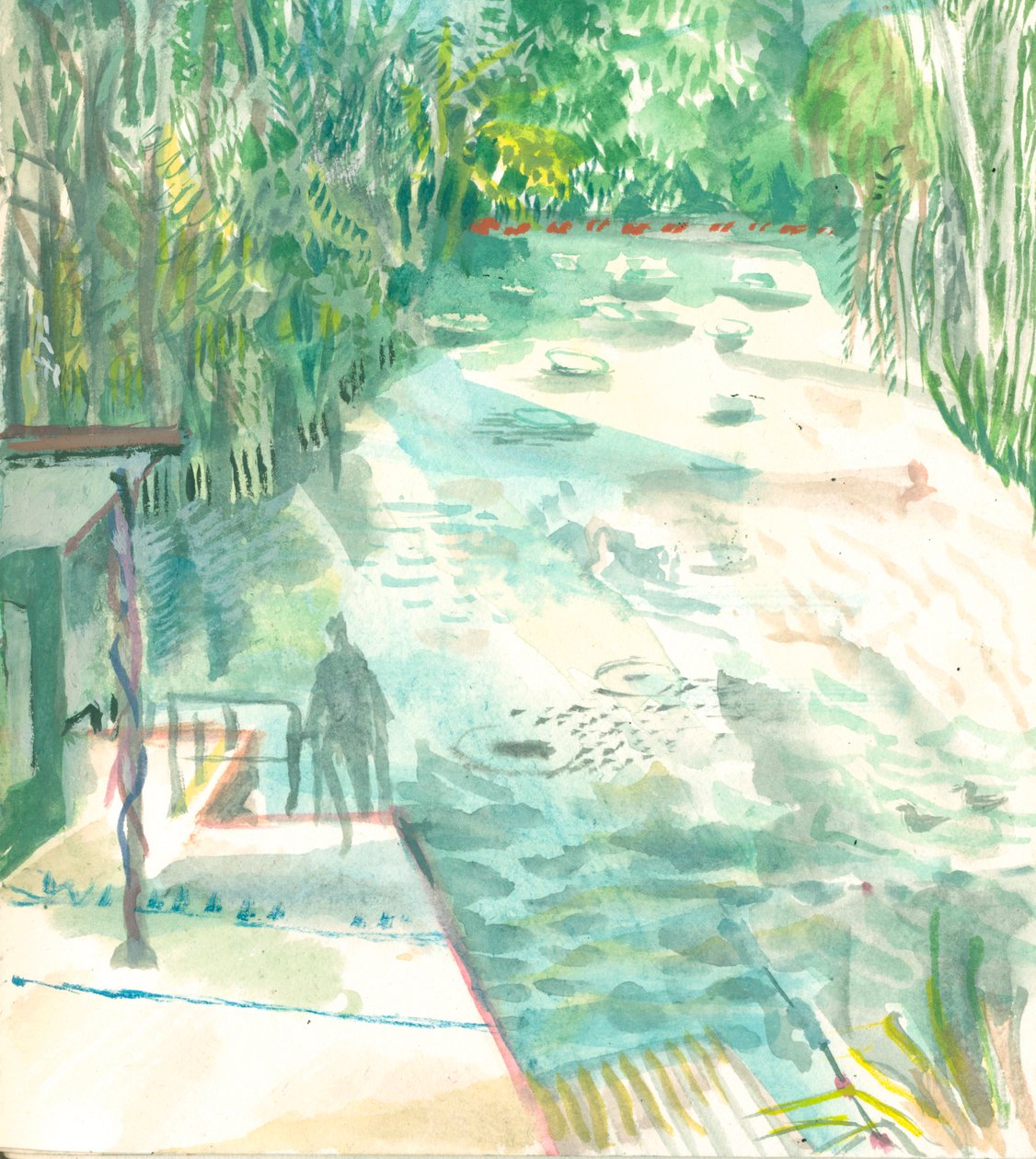 Bayanlar Göleti, Hampstead Heath by Mary Kuper