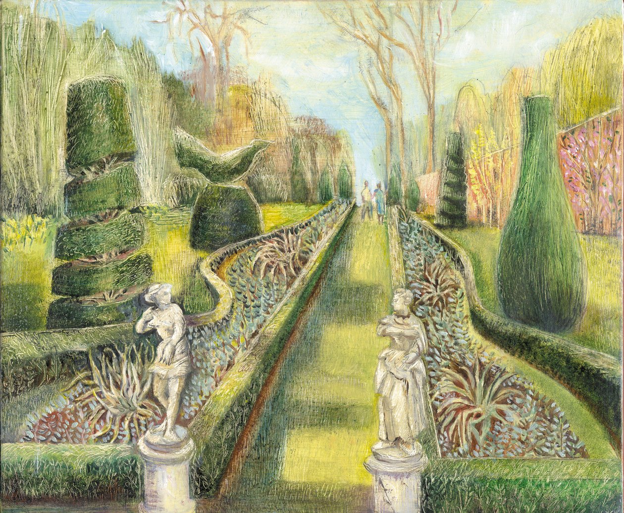 Uzun Bahçe, Cliveden, Heykeller, 2002 by Mary Kuper