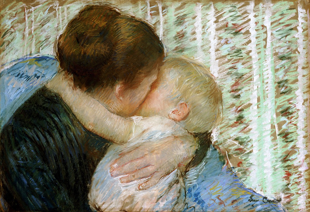 iyi geceler sarılmak by Mary Cassatt