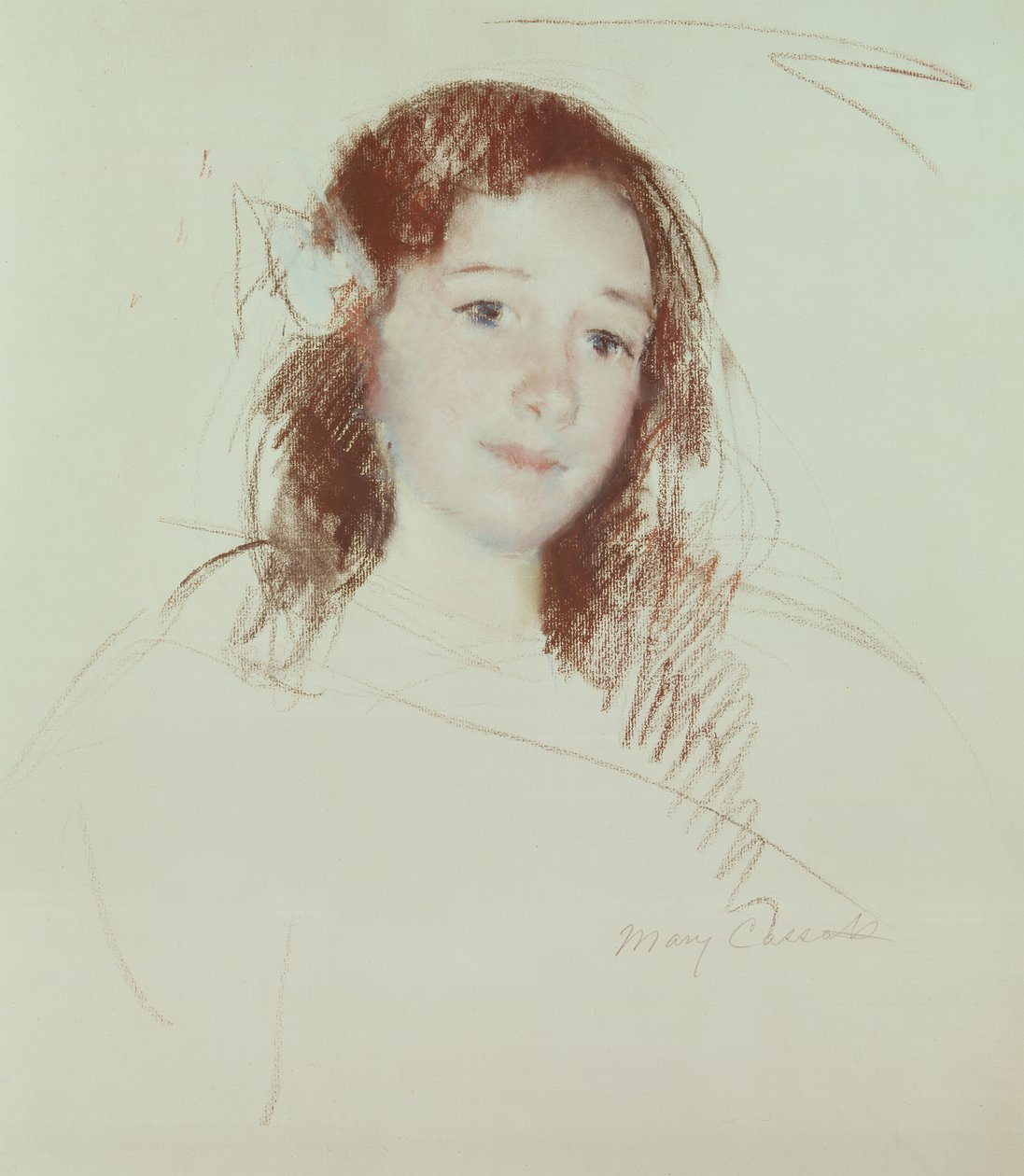 Adele Başkanı by Mary Cassatt