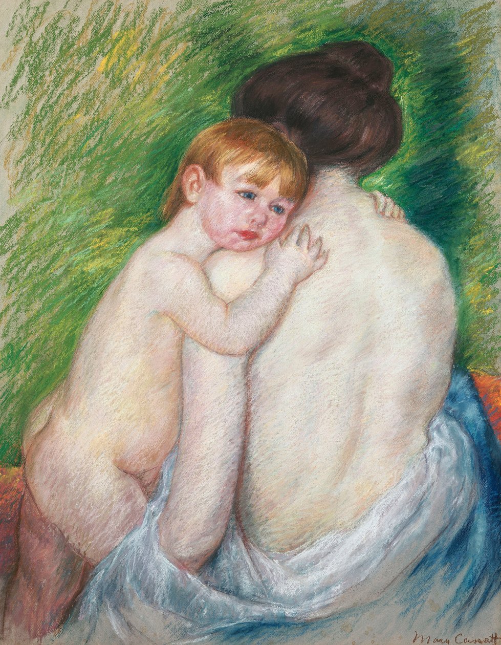 Çıplak Sırt, 1906 by Mary Cassatt