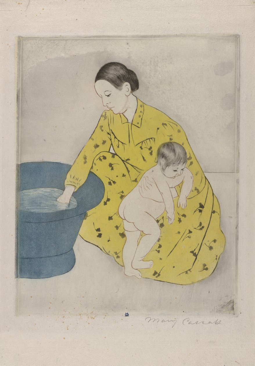 Hamam, 1890-91 by Mary Cassatt