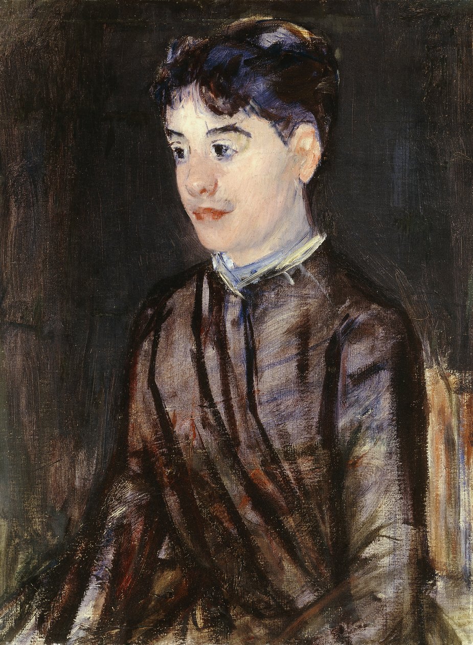 Siyahlı Genç Kadın, by Mary Cassatt