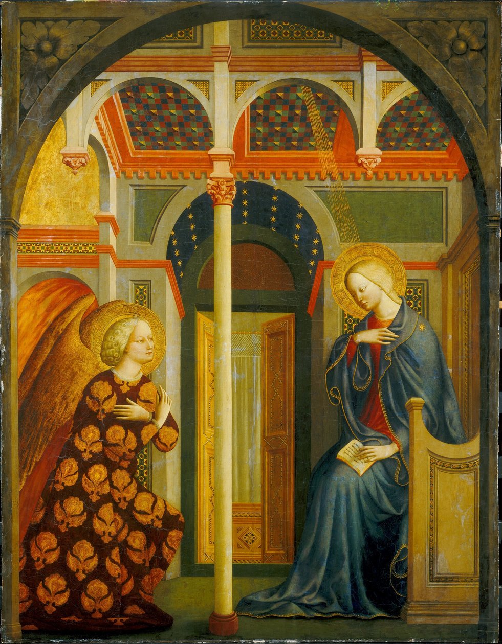Duyuru, c. 14231424. by Masolino da Panicale