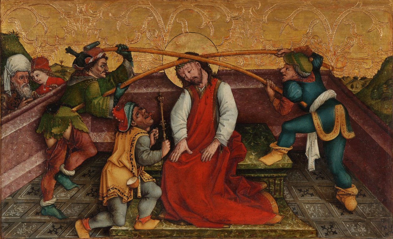 Dikenlerle Taçlandırılan İsa by Master VEA