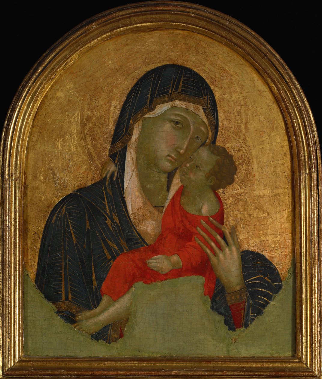 madonna ve çocuk by Master of Badia a Isola