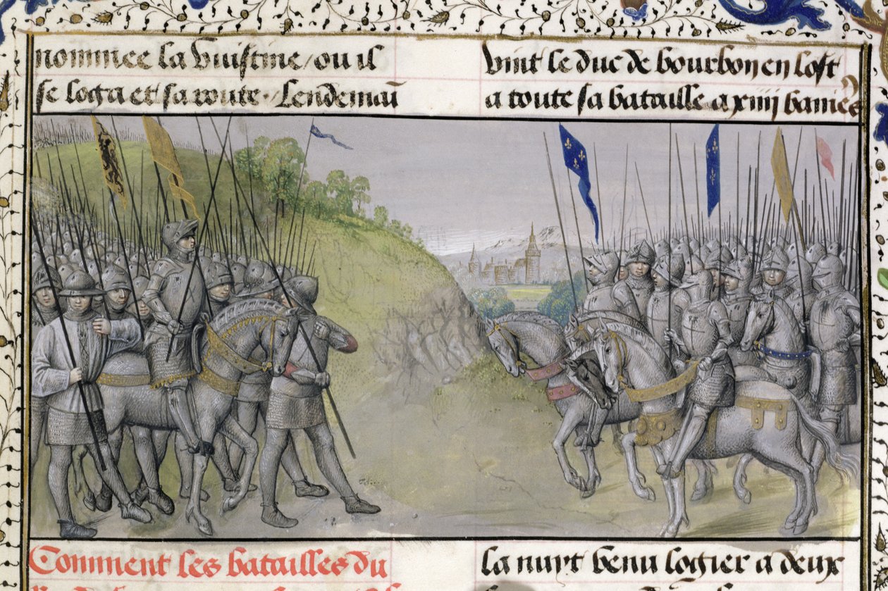 Bayan 659 f.204 r. Fransız Ordusu Flamanları Cassel