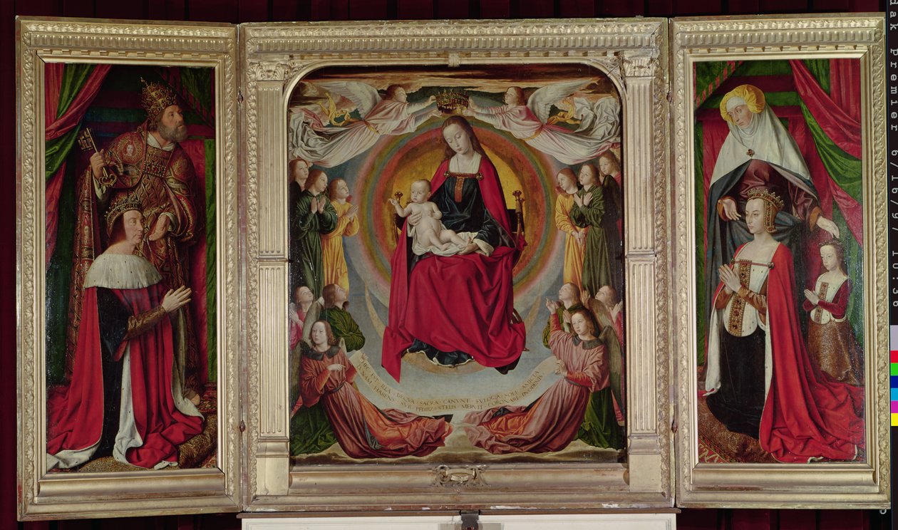 Bourbon Altarpiece, c.1498 by Master of Moulins