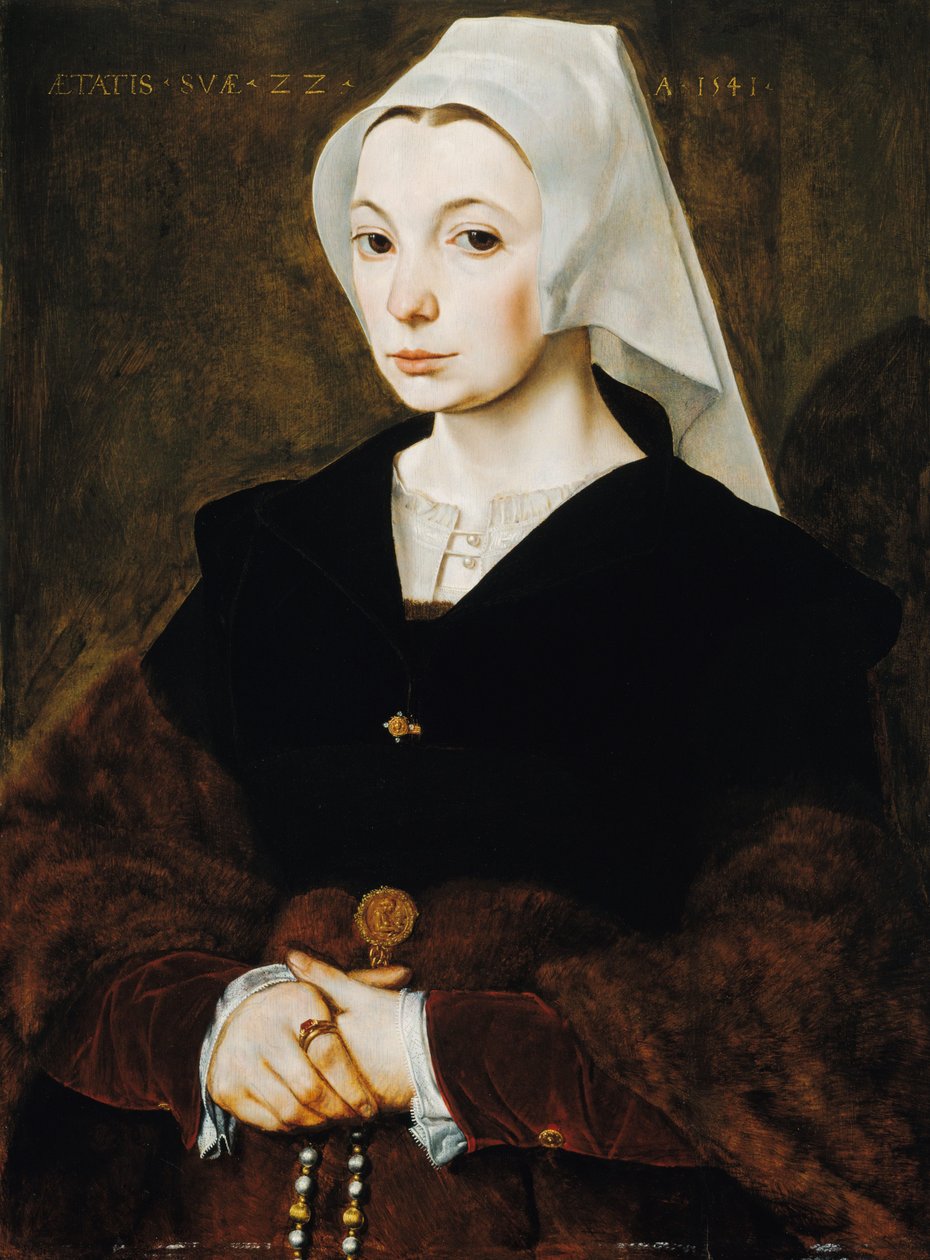 genç bir kadın portresi by Master of the 1540s