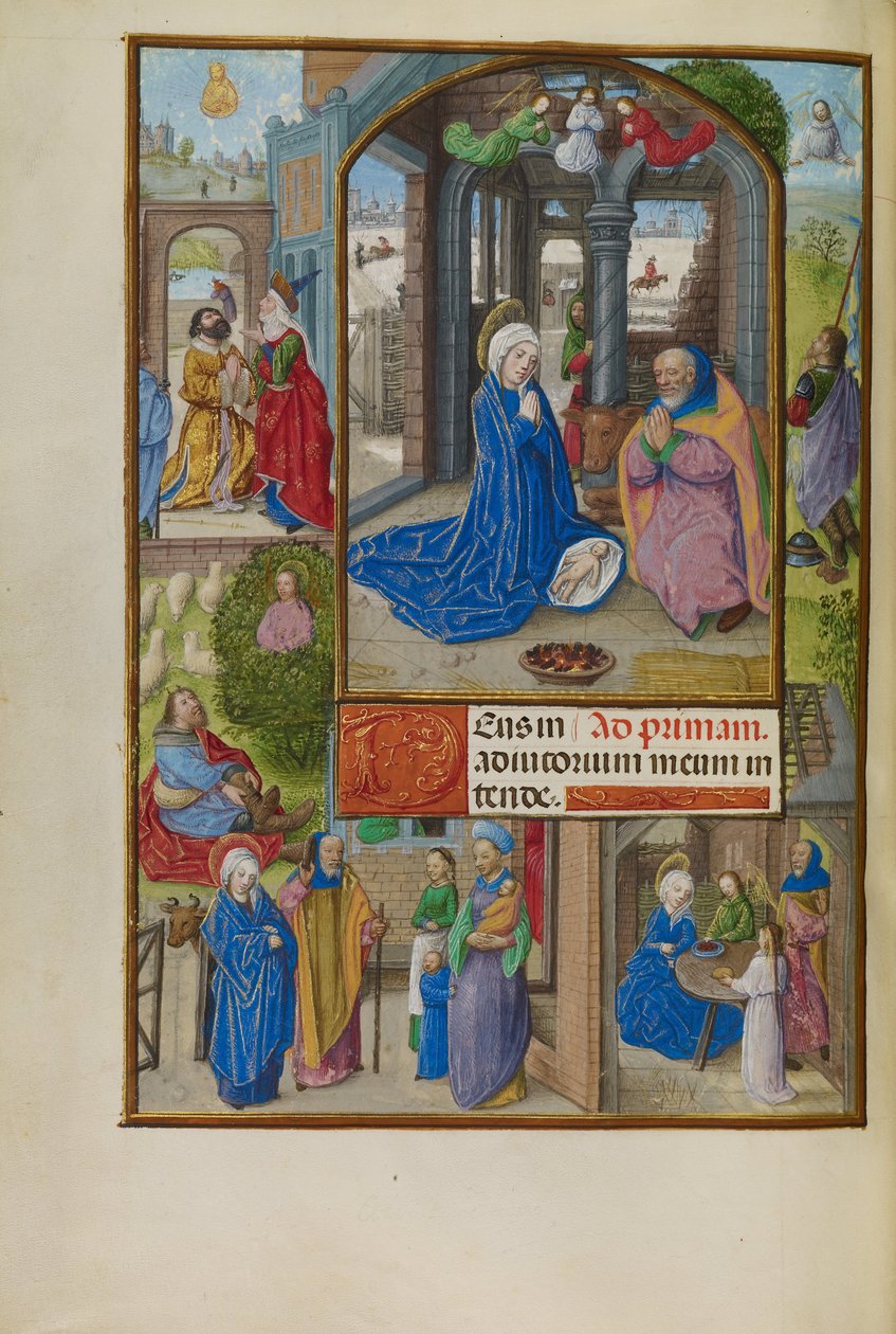 Doğuş by Master of the Dresden Prayer Book