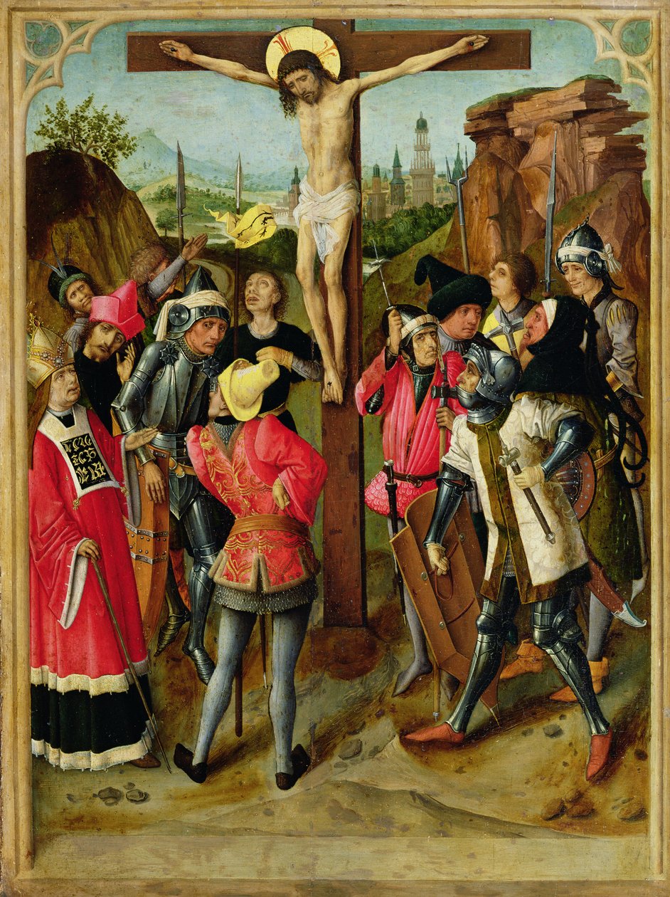 Çarmıha Gerilme, c.1460-75 by Master of the Gathering of the Manna
