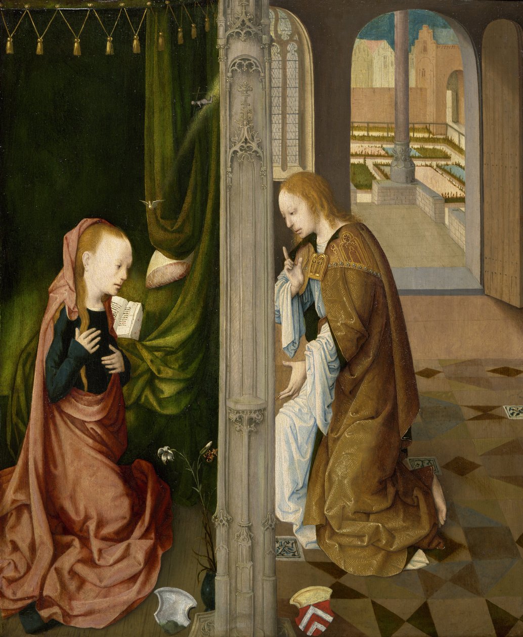 Duyuru by Master of the Virgo Inter Virgines