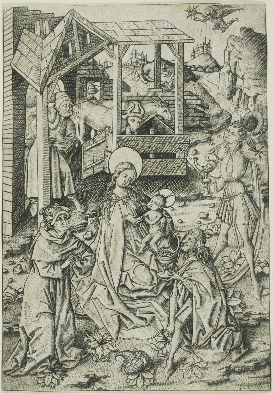 Magi'nin hayranlığı by Master E.S.