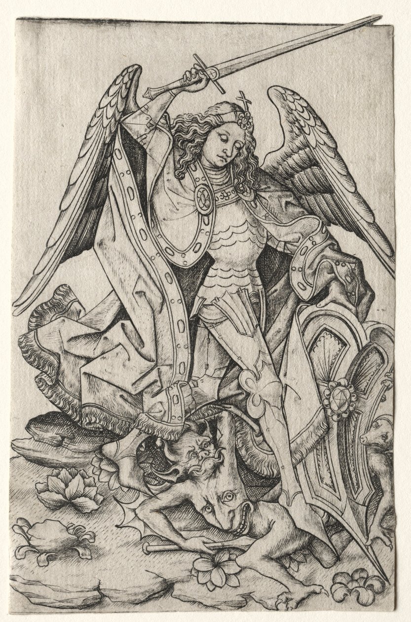 Aziz Michael, 15. yüzyılın üçüncü çeyreği. by Master E. S.