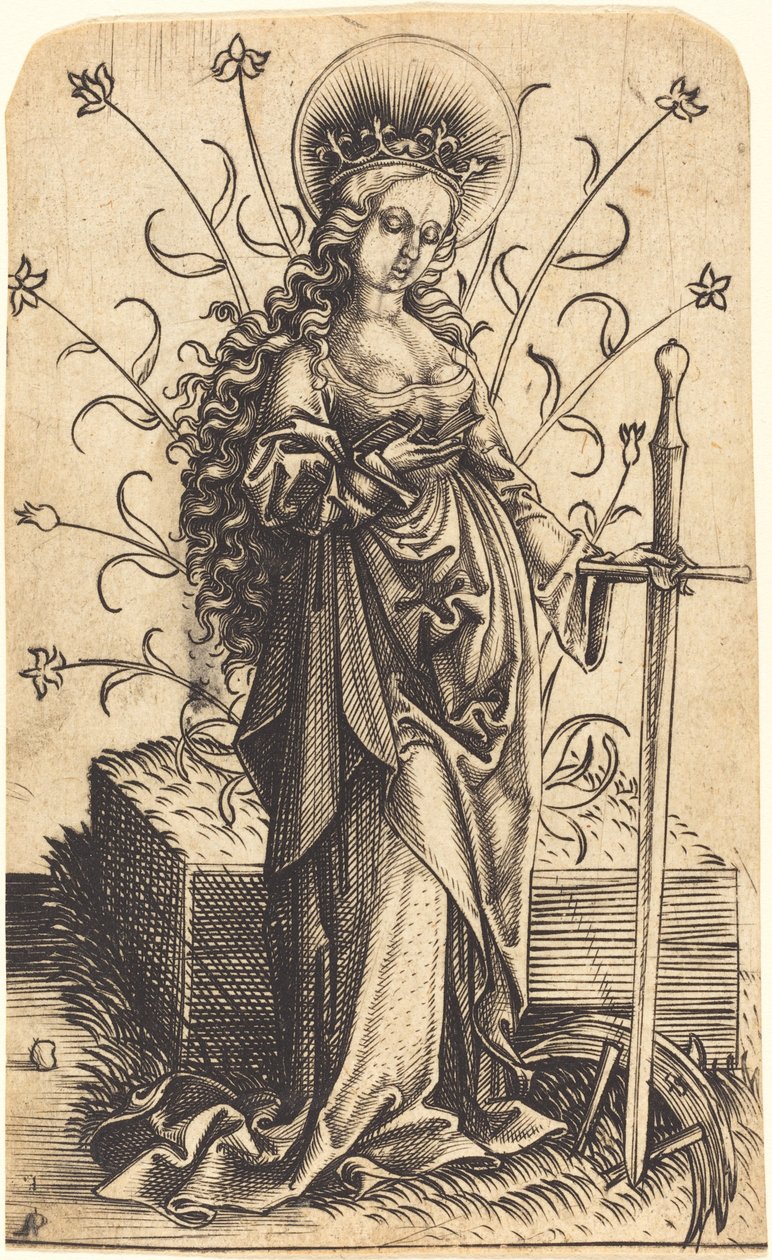 Aziz Catherine by Master PW of Cologne