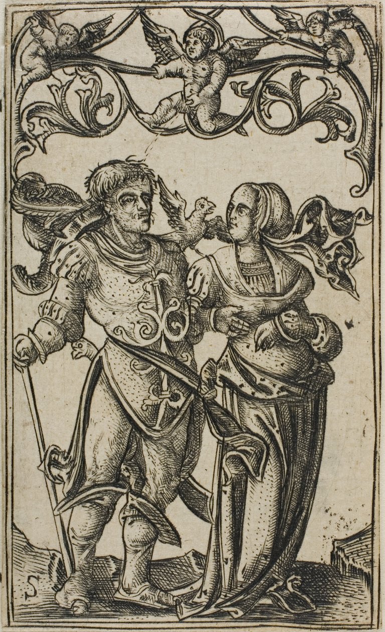 Sağa Yürüyen Hanımefendi ve Beyefendi by Master S