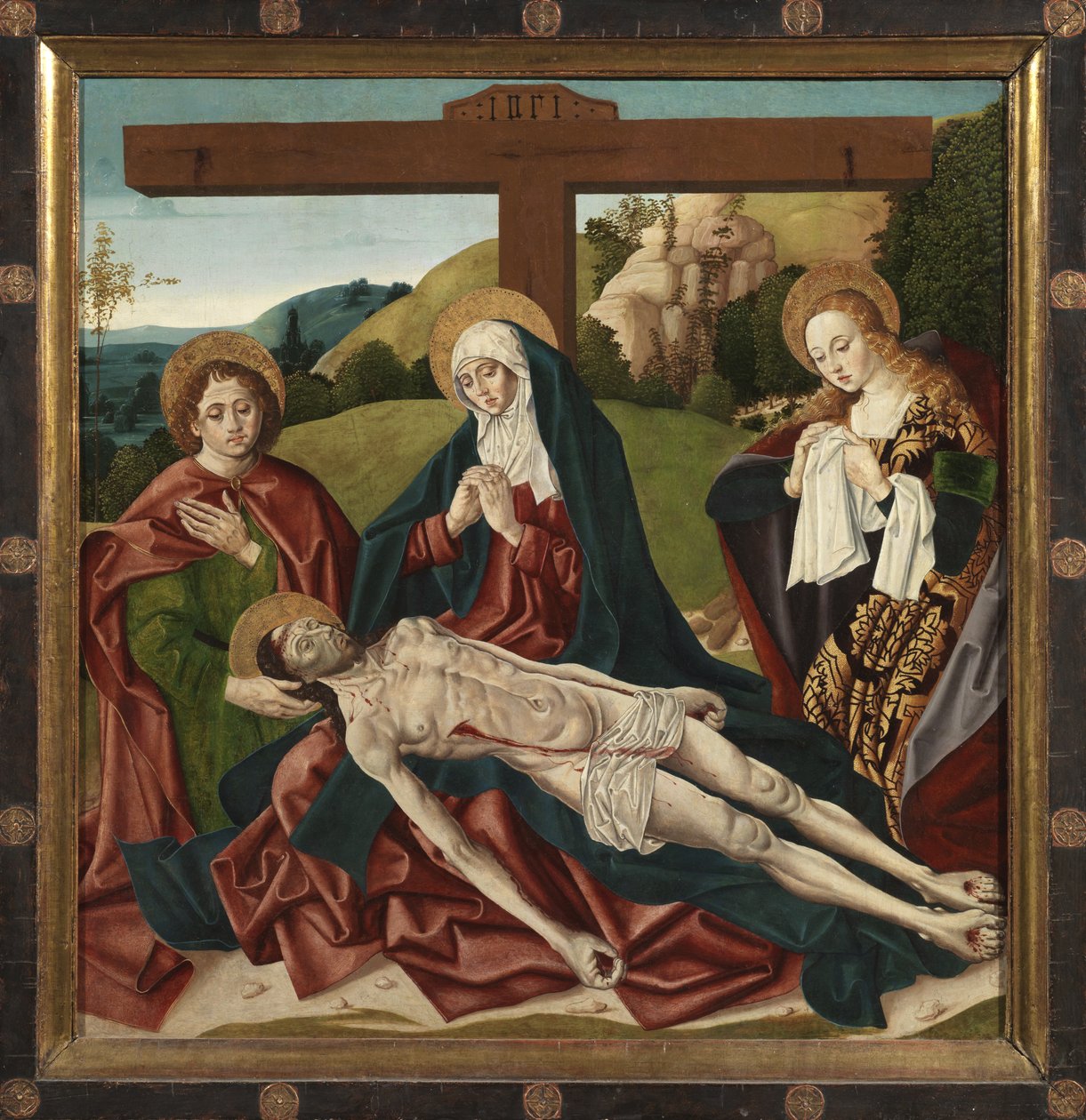 Ağıt (rekto), c.1500-20 (panelde yağ) by Master Seilern