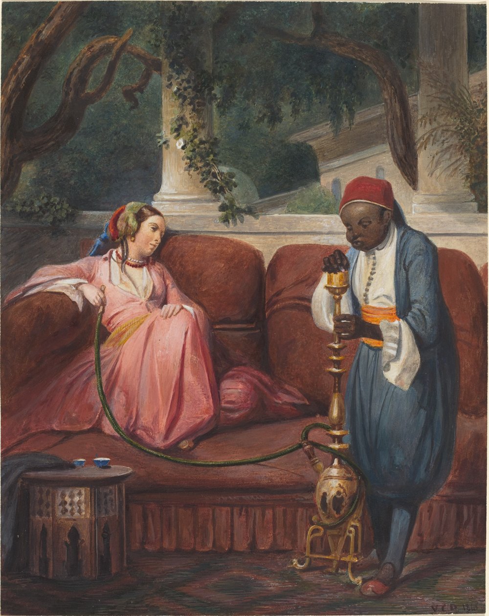 Nargile ile oryantal kadın by Master VCD
