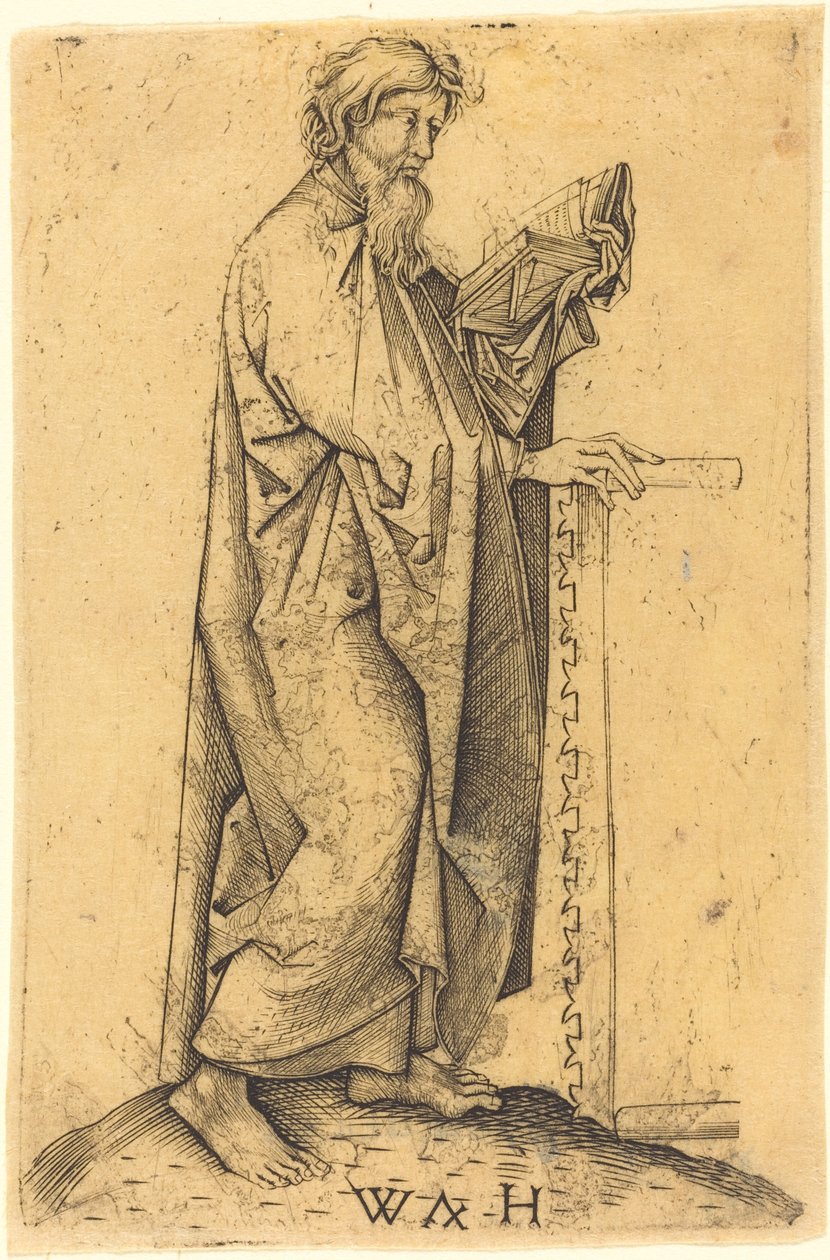 Havari Simon by Master WH after Martin Schongauer