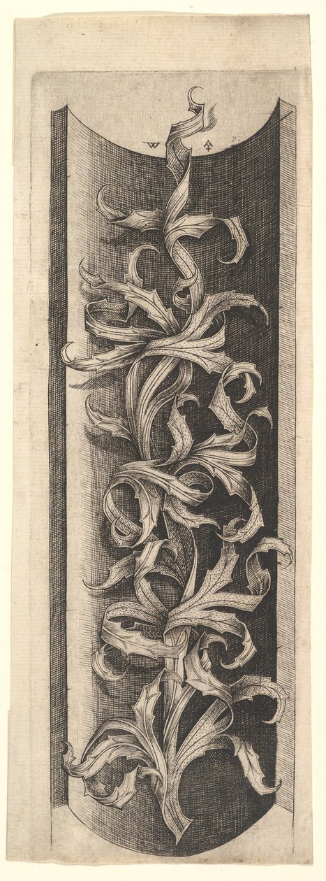 Yapraklı Süs, ca. 1465-90. by Master W. with the Key