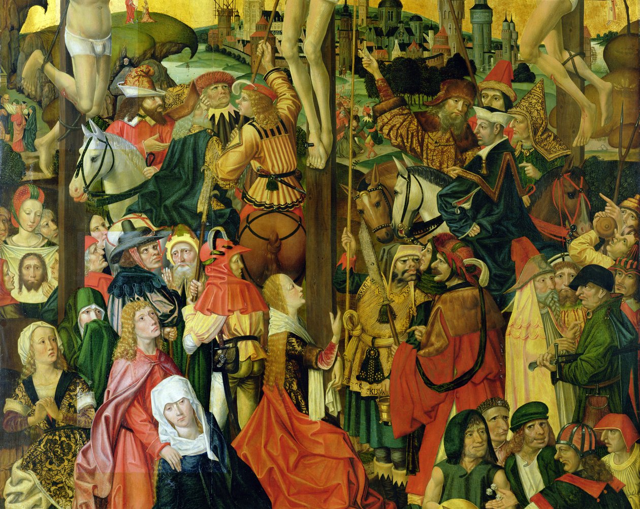 Çarmıha Gerilme, c.1500 (ayrıntı 148971) by Master of Hamburg