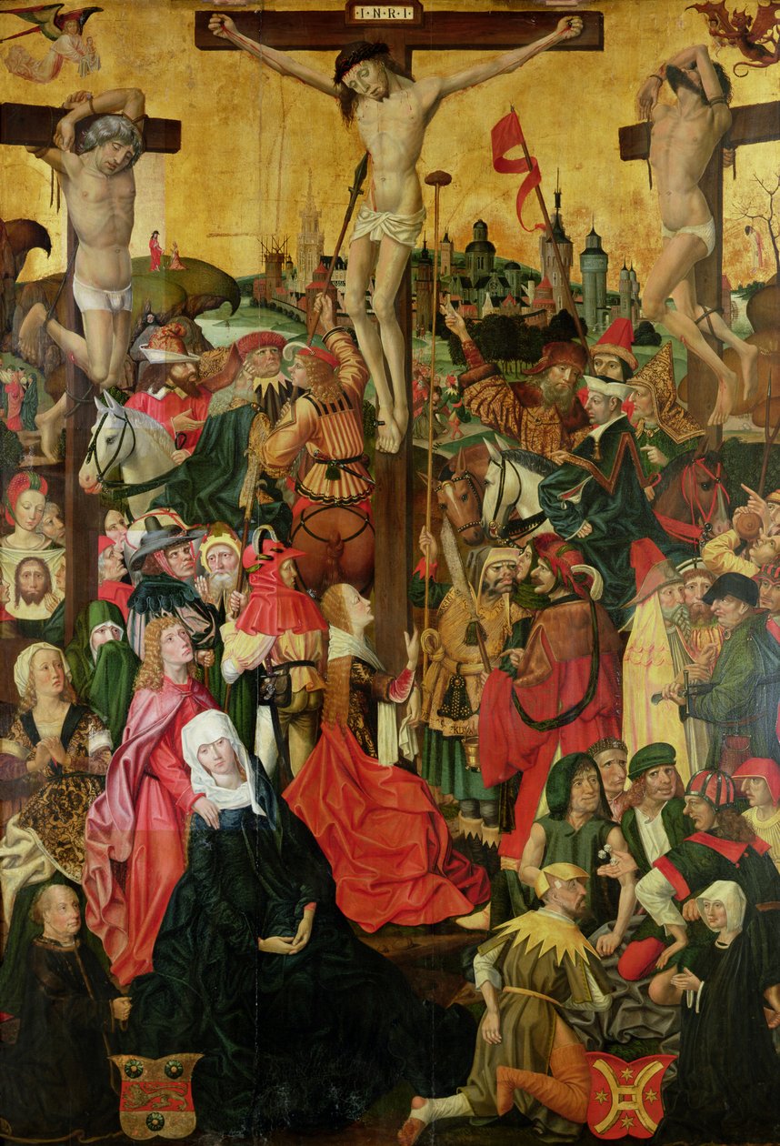 Çarmıha Gerilme, c.1500 (ayrıca bkz. 148971) by Master of Hamburg