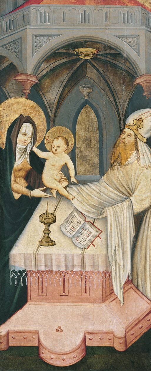 Tapınaktaki Sunum by Master of Konstanz