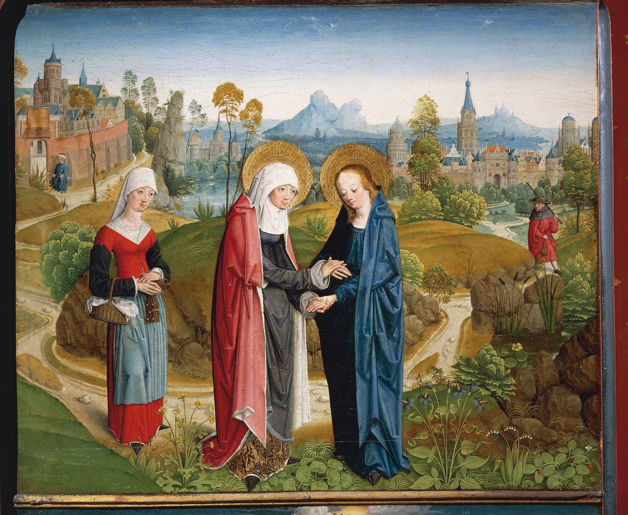 Ziyaret by Master of the Aachen Altar