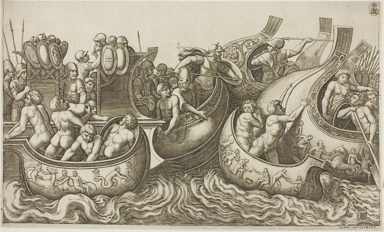 Deniz savaşı by Master of the Die