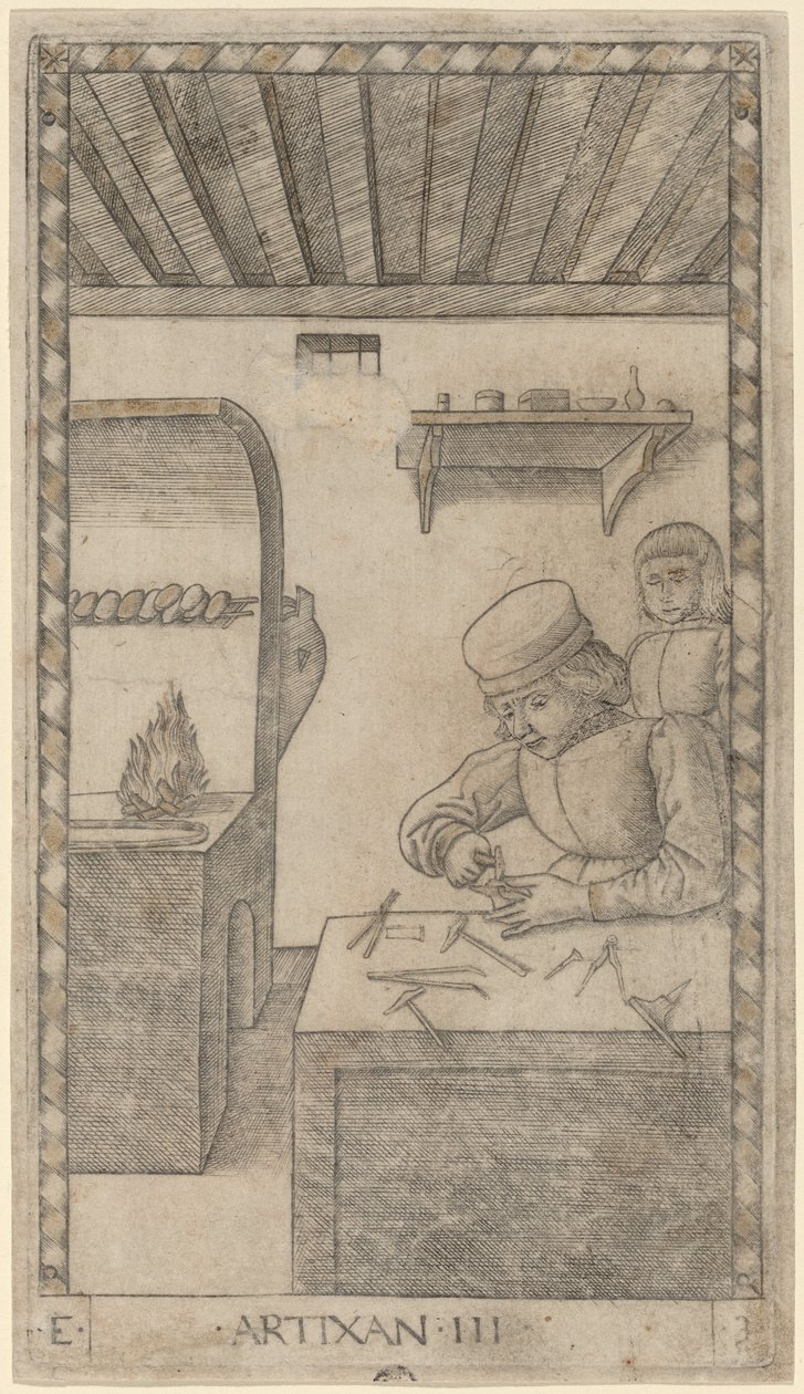 Αρτηξαν (Αρτησαν) by Master of the E Series Tarocchi