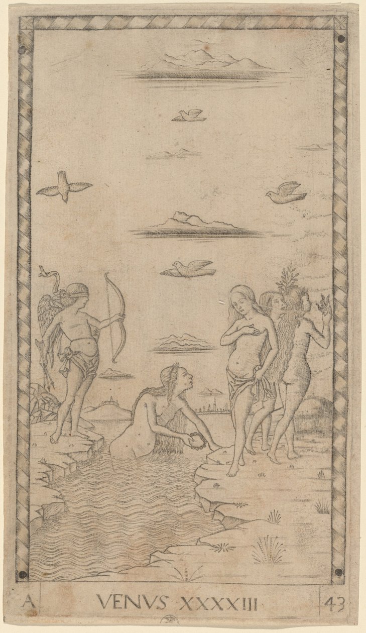 Venüs by Master of the E Series Tarocchi