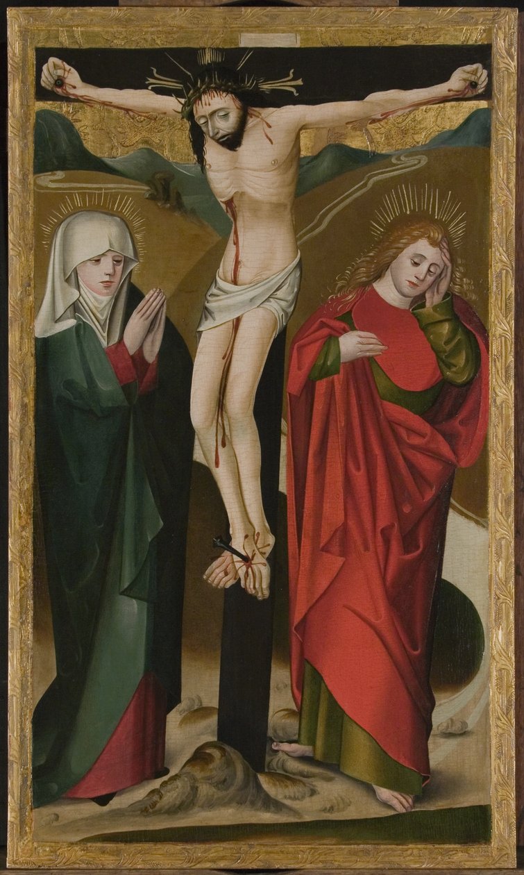 Çarmıha Gerilme by Master of the Hanover Marktkirche Altar
