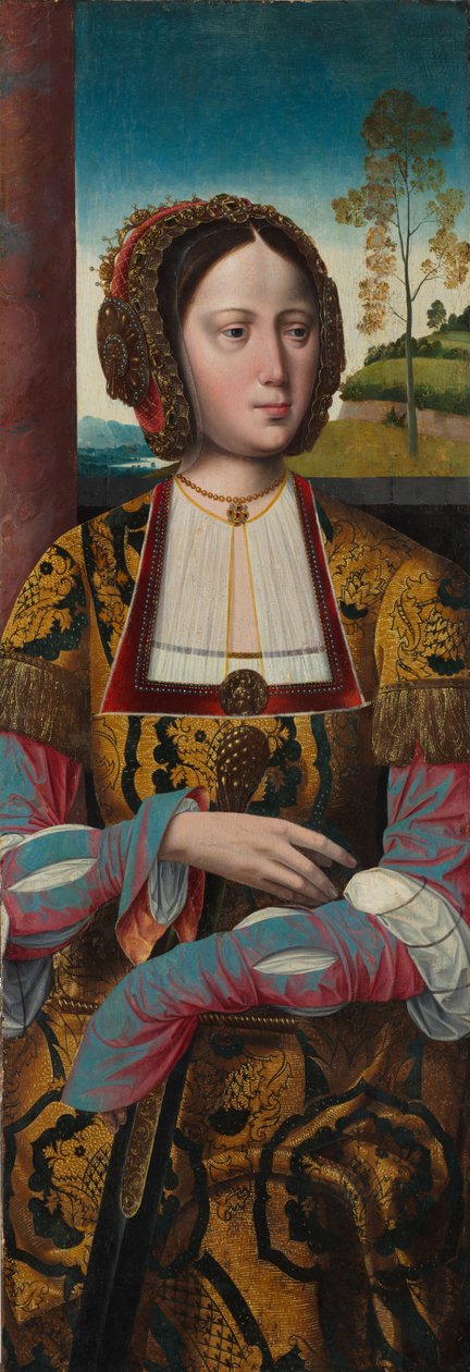 Aziz Catherine by Master of the Holy Blood