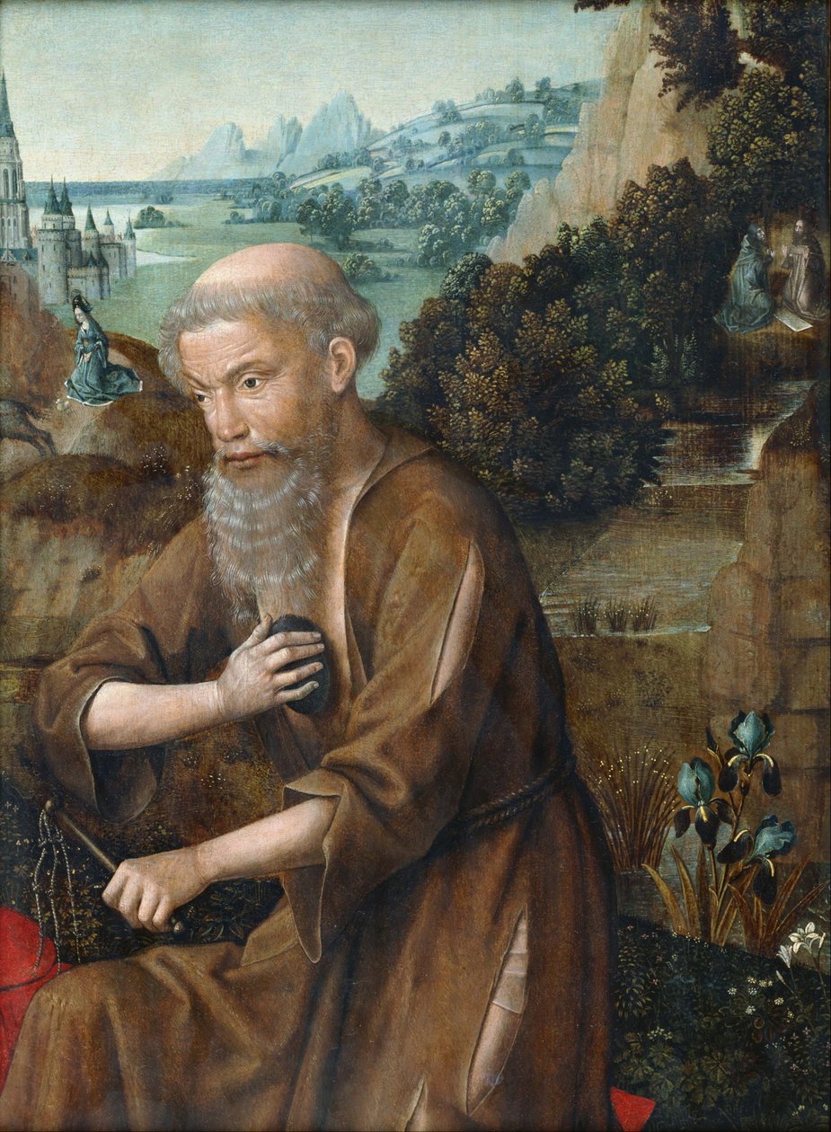 Aziz Jerome by Master of the Legend of Saint Lucy