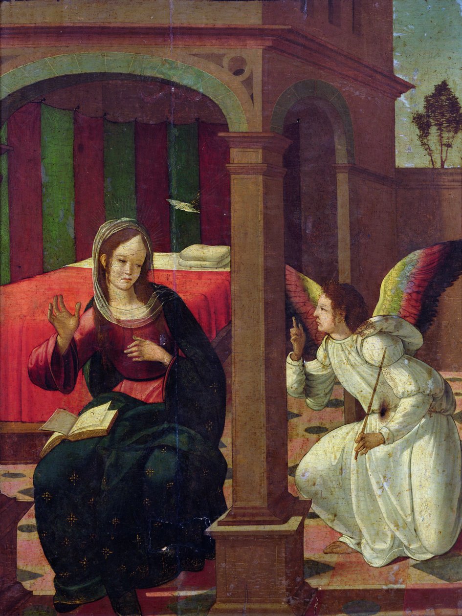 Duyuru by Master of the Manchester Madonna