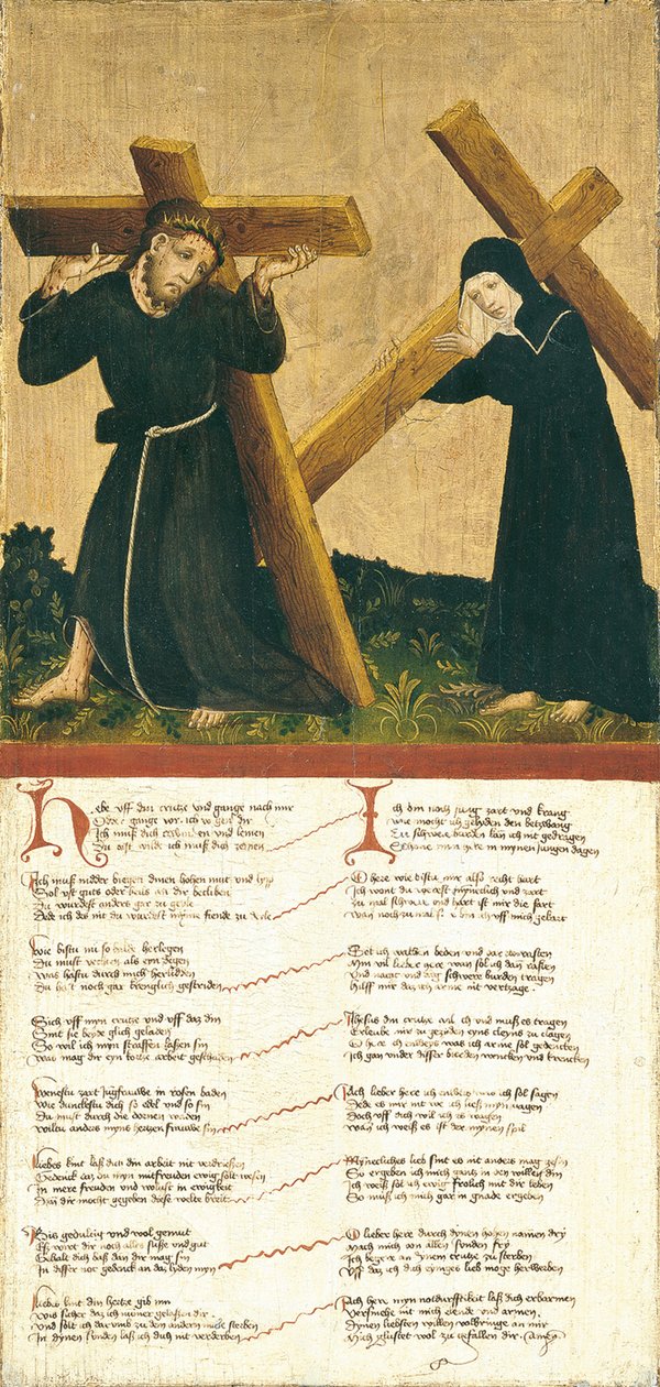 Haç Taşıyan İsa by Master of the Middle Rhine