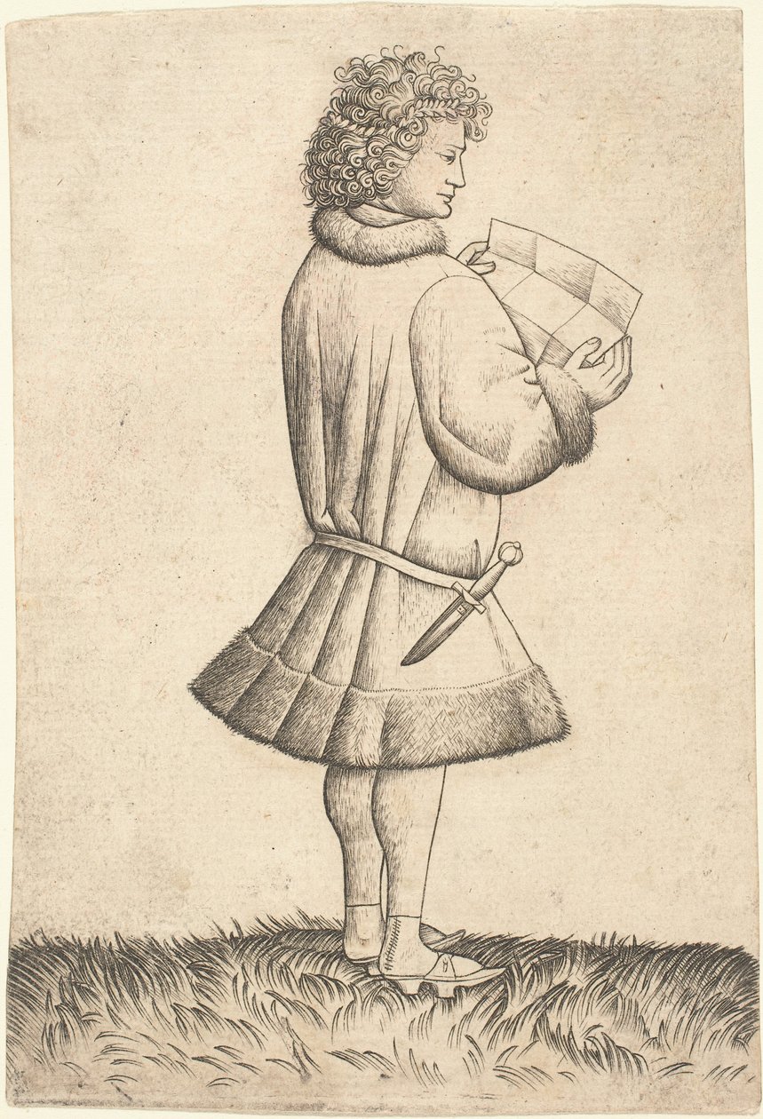 Bir Şair Okuması by Master of the Playing Cards