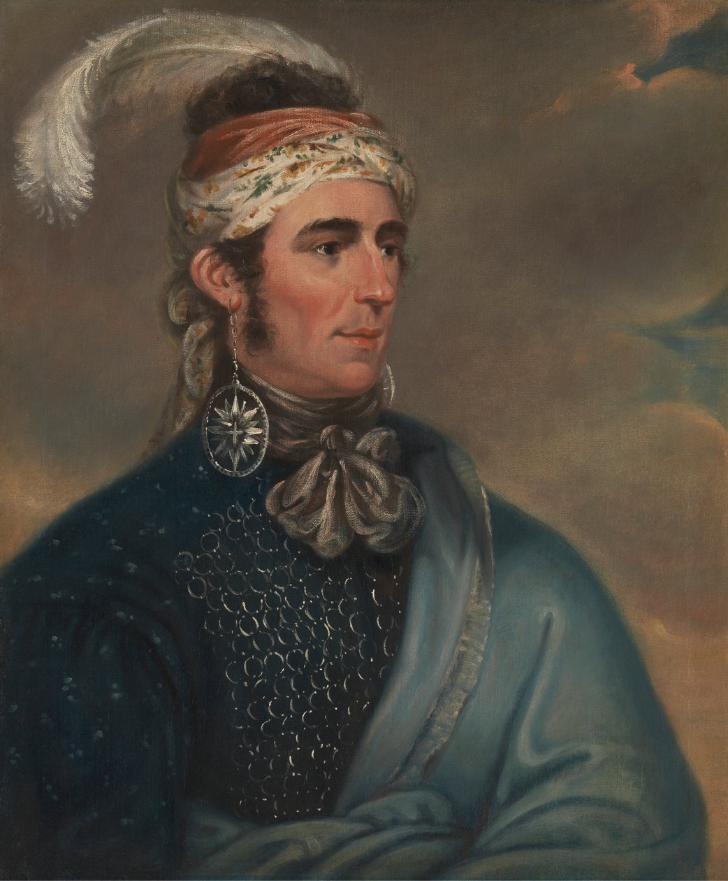 Teyoninhokarawen (Binbaşı John Norton) by Mather Brown