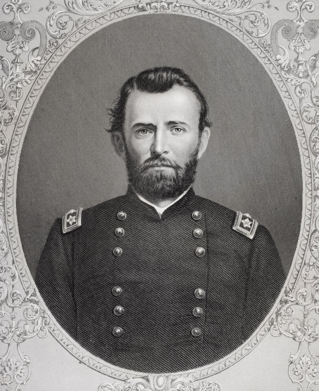 Portrait of Ulysses S. Grant (1822-85)  by Mathew B. Brady