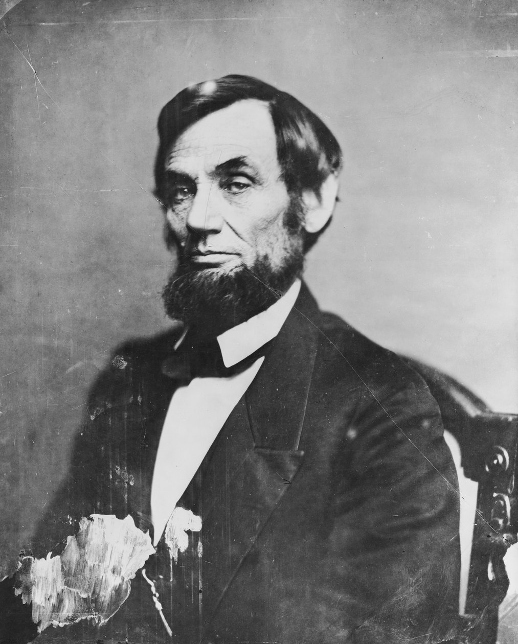 Abraham Lincoln, 1861 by Mathew B. Brady