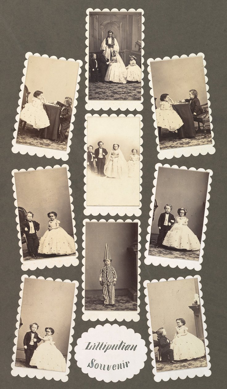 Lilliputian Hatıra, 1862-63. by Mathew Brady