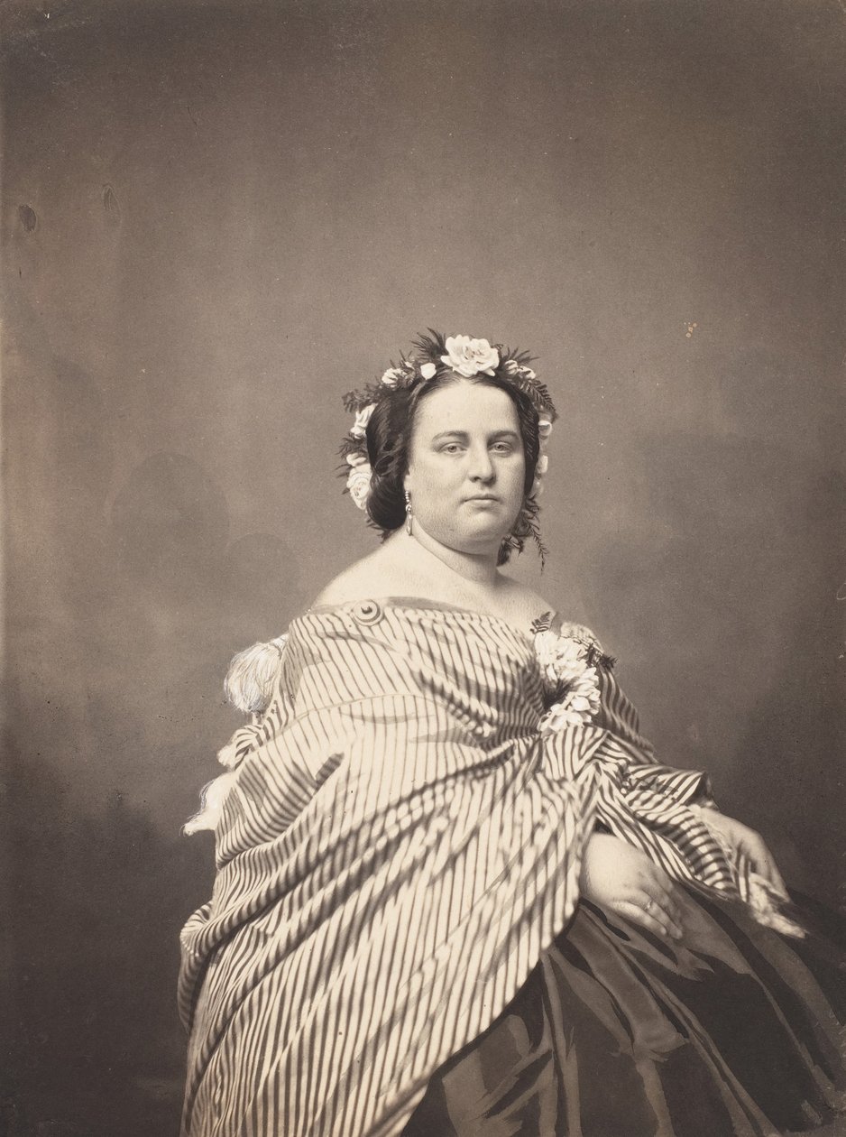 Madam Medori, yak. 1857. by Mathew Brady