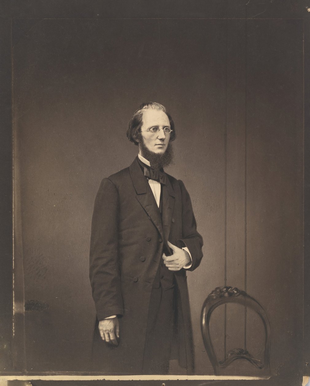 [Bir Adamın Portresi], yaklaşık. 1857. by Mathew Brady