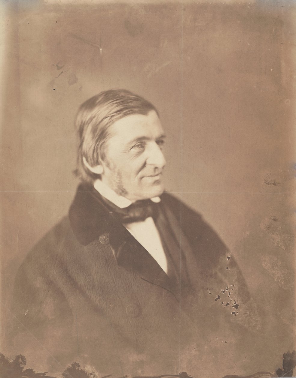 Ralph Waldo Emerson, yak. 1856. by Mathew Brady
