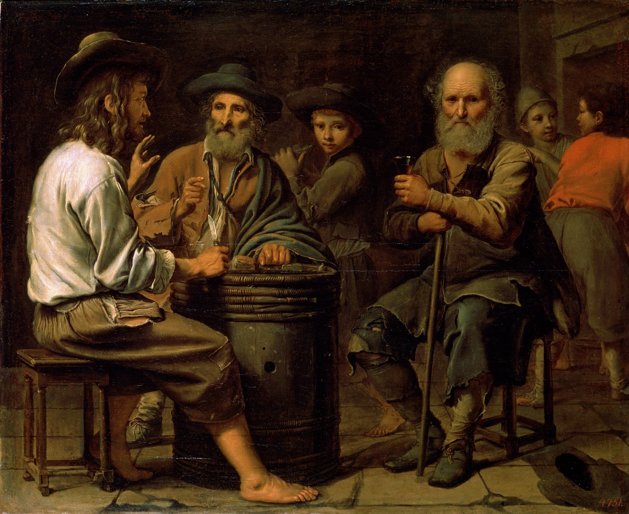 Bir Tavernada Köylüler, 1640